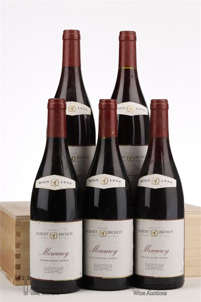 MERCUREY 1996 - Albert Bichot - 5 Bottles