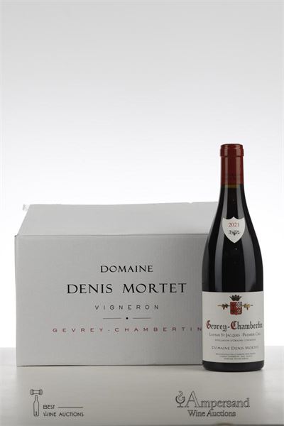 GEVREY CHAMBERTIN LAVAUX ST JACQUES 2021 - Denis Mortet - 6 Bottles - Oc 6
