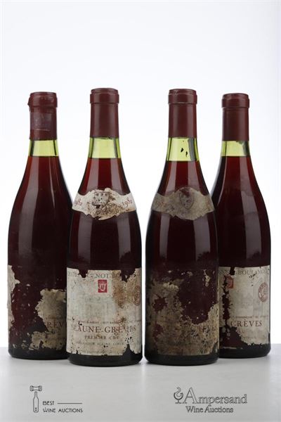BEAUNE GREVES 1982 - Genot Boulanger - 4 Bottles