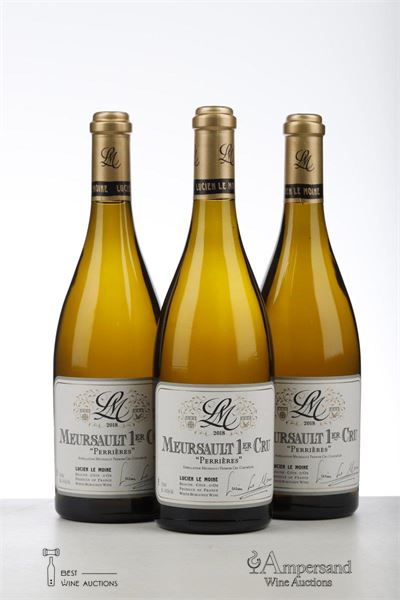 MEURSAULT LES PERRIERES 2018 - Lucien Le Moine - 3 Bottles