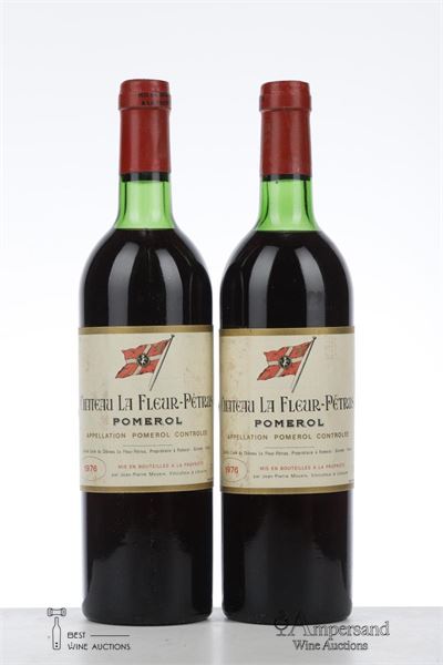 LA FLEUR PETRUS 1976 - Mc - 2 Bottles