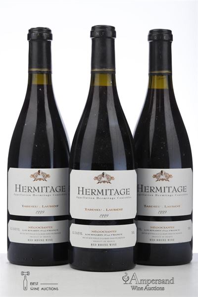 HERMITAGE ROUGE 1999 - Tardieu Laurent - 3 Bottles