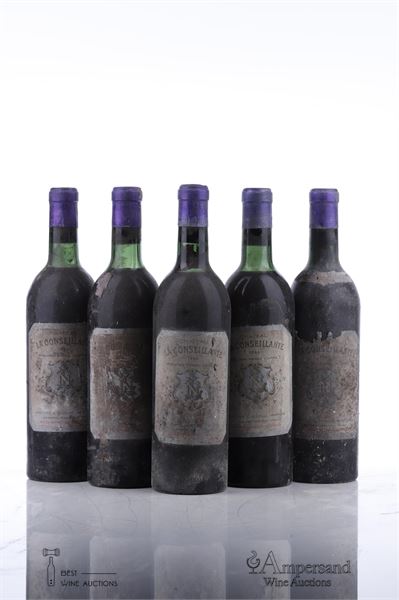 LA CONSEILLANTE 1964 - 5 Bottles