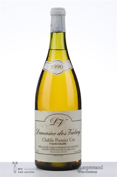 CHABLIS FOURCHAUME 1990 - Jean Durup - Domaine des Valery - 1 Magnum