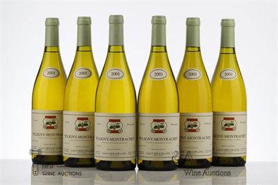 PULIGNY MONTRACHET 2001 - Louis Carillon - 6 Bottles