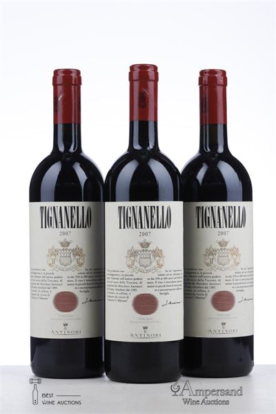 TIGNANELLO 2007 - Antinori - 3 Bottles