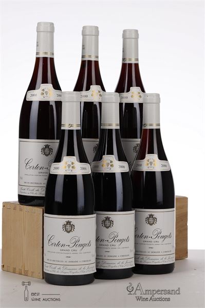CORTON POUGETS 2000 - Domaine de la Juviniere - 6 Bottles