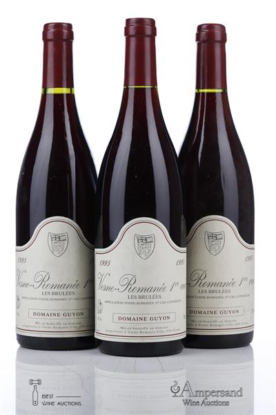 VOSNE ROMANEE LES BRULEES 1995 - Guyon - 3 Bottles
