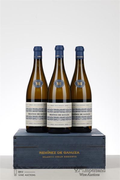 RIOJA GRAN RESERVA BLANCO 2013 - Remirez de Ganuza - 3 Bottles - Owc 3