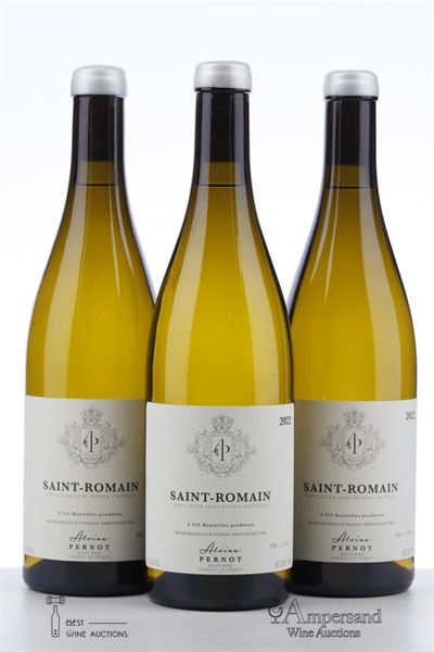 SAINT ROMAIN BLANC 2022 - Alvina Pernot - 3 Bottles