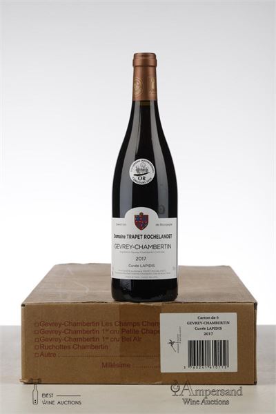 GEVREY CHAMBERTIN CUVEE LAPADIS 2017 - Domaine Trapet Rochelandet - 6 Bottles - Oc 6