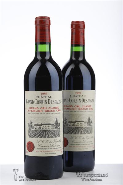 GRAND CORBIN D'ESPAGNE 1989 - Mc - 2 Bottles