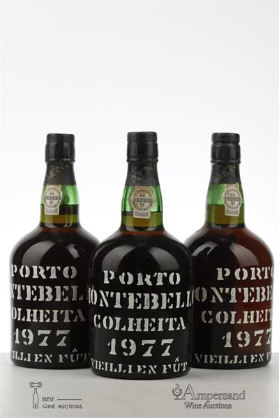 COLHEITA PORT MONTEBELLO 1977 - Montebello - 3 Bottles
