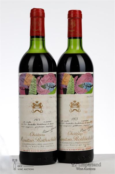 MOUTON ROTHSCHILD 1975 - 2 Bottles