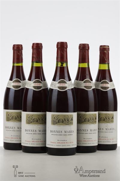 BONNES MARES 1986 - Arlaud - 5 Bottles