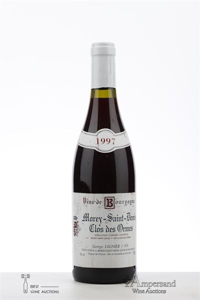 MOREY ST DENIS CLOS DES ORMES 1997 - Georges Lignier - 1 Bottle