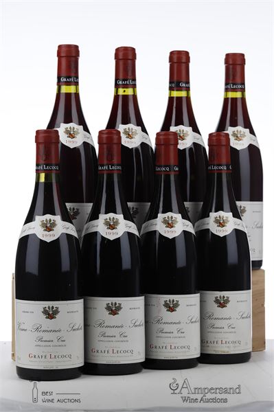 VOSNE ROMANEE SUCHOTS 1999 - Grafe Lecocq - 8 Bottles