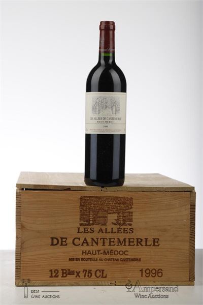 LES ALLEES DE CANTEMERLE 1996 - Mc - 12 Bottles - Owc 12