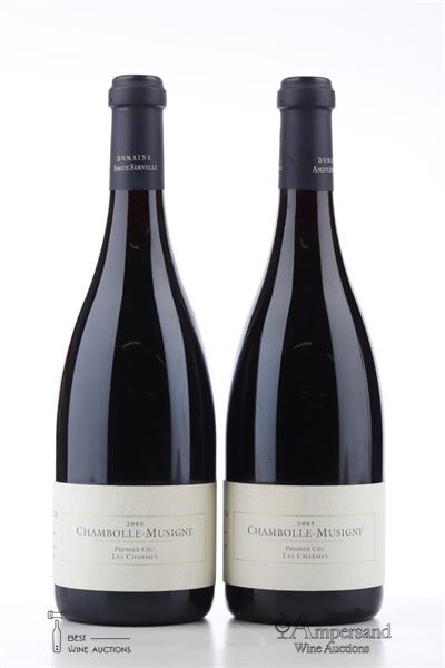CHAMBOLLE MUSIGNY LES CHARMES 2005 - Amiot Servelle - 2 Bottles