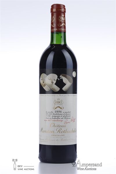 MOUTON ROTHSCHILD 1986 - Mc - 1 Bottle