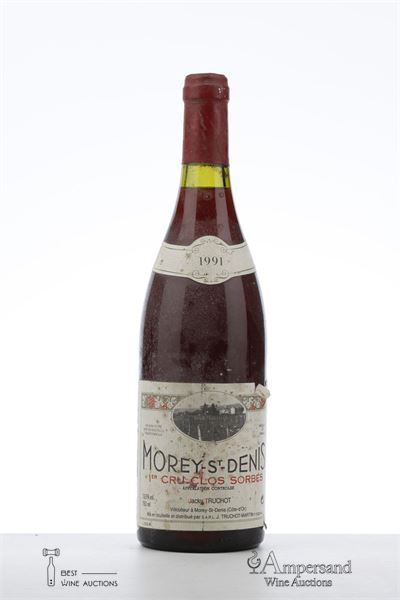 MOREY ST DENIS CLOS SORBES 1991 - Jacky Truchot - 1 Bottle