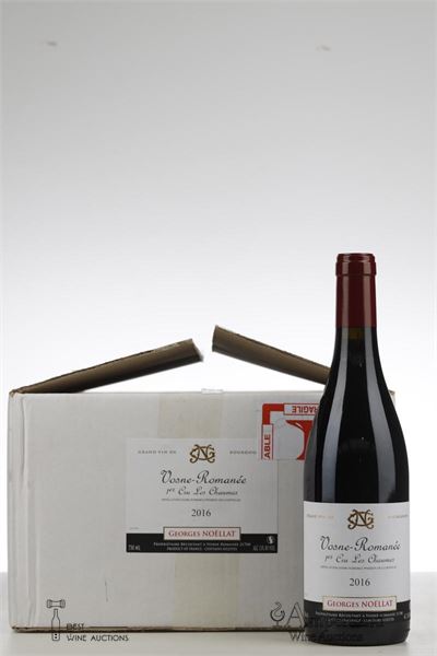 VOSNE ROMANEE LES CHAUMES 2016 - Georges Noellat - 12 Bottles - Oc 12