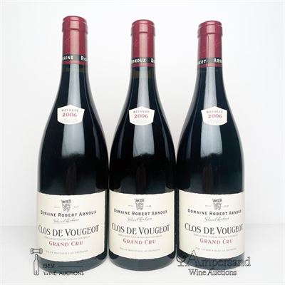 CLOS VOUGEOT 2006 - Arnoux Lachaux - 3 Bottles