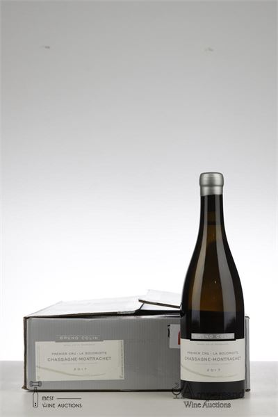 CHASSAGNE MONTRACHET BLANC LA BOUDRIOTTE 2017 - Bruno Colin - 6 Bottles - Oc 6