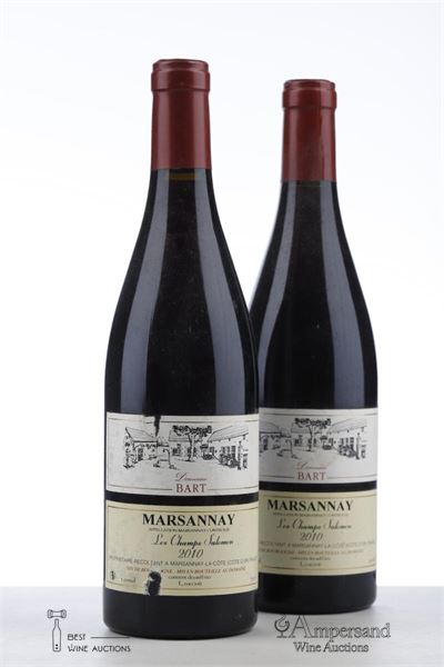MARSANNAY LES CHAMPS SALOMON 2010 - Bart - 2 Bottles