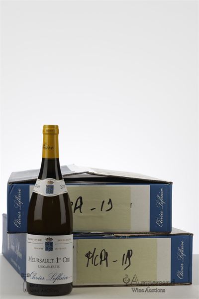 MEURSAULT LES CAILLERETS 2019 - Olivier Leflaive - 12 Bottles - Oc 6