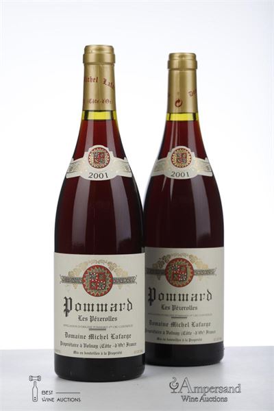 POMMARD LES PEZEROLLES 2001 - Michel Lafarge - 2 Bottles