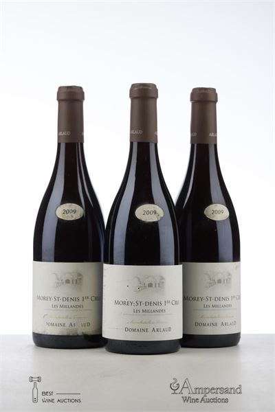 MOREY ST DENIS LES MILLANDES 2009 - Arlaud - 3 Bottles
