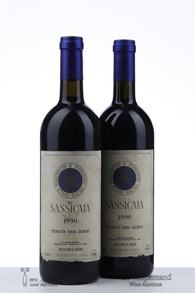 SASSICAIA 1990 - Tenuta San Guido - 2 Bottles
