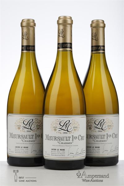 MEURSAULT CHARMES 2016 - Lucien Le Moine - 3 Bottles