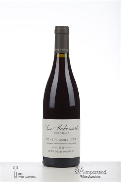 VOSNE ROMANEE AUX MALCONSORTS 2010 - Domaine de Montille - 1 Bottle