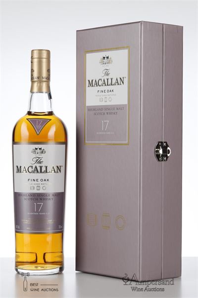 MACALLAN 17 Y FINE OAK NV - Macallan - Triple Cask Matured - 43% - 1 Bottle - Oc 1