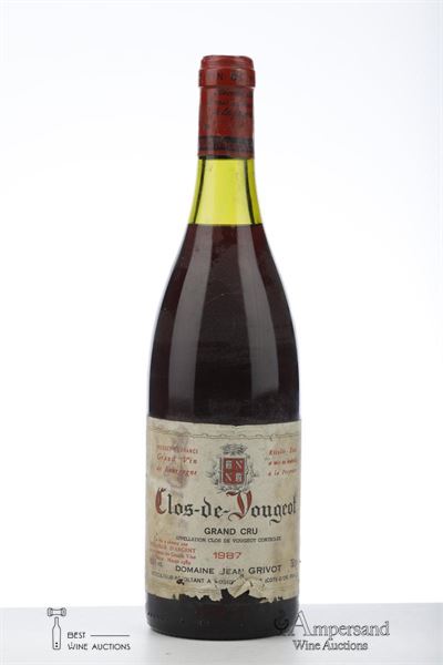 CLOS DE VOUGEOT 1987 - Jean Grivot - 1 Bottle