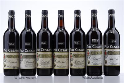 BAROLO 1964 - Pio Cesare - 7 Bottles