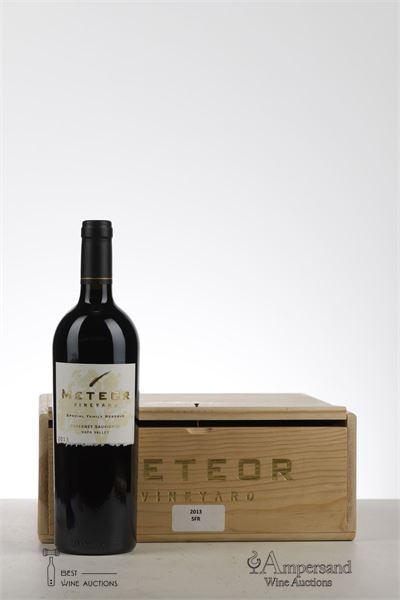 METEOR CABERNET SAUVIGNON SPECIAL FAMILY RESERVE 2013 - Meteor Vineyard - 3 Bottles - Owc 3