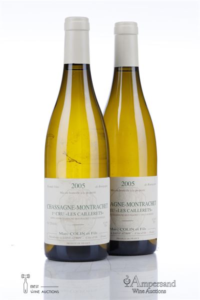 CHASSAGNE MONTRACHET BLANC LES CAILLERETS 2005 - Marc Colin - 2 Bottles