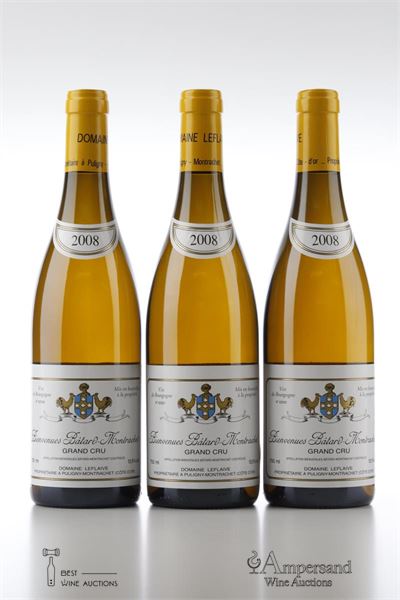 BIENVENUES BATARD MONTRACHET 2008 - Domaine Leflaive - 3 Bottles