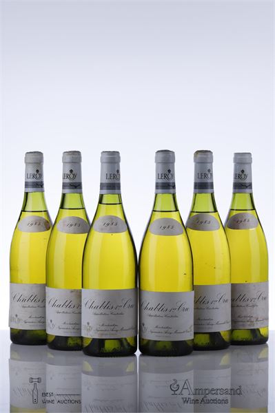 CHABLIS 1ER CRU 1985 - Leroy Negociant - 6 Bottles
