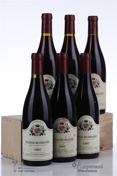 VOSNE ROMANEE 1997 - Philippe et Vincent Lecheneaut - 6 Bottles