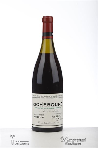 RICHEBOURG 1992 - Domaine de la Romanee Conti - 1 Bottle