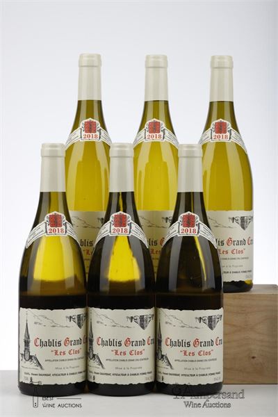 CHABLIS LES CLOS 2018 - Vincent Dauvissat - 6 Bottles