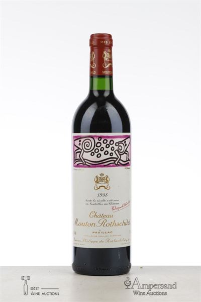 MOUTON ROTHSCHILD 1988 - Mc - 1 Bottle