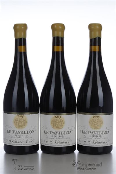 ERMITAGE ROUGE LE PAVILLON 2015 - M. Chapoutier - 12 Bottles - Owc 3