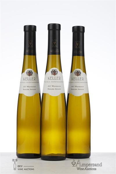 RIESLING WESTHOFEN AUSLESE 2017 - Keller - 3 x 0,375 Ltr