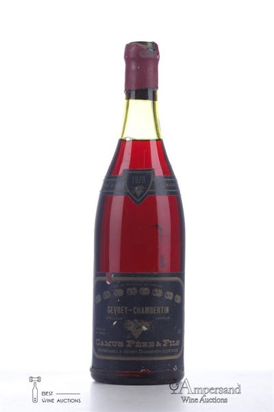 GEVREY CHAMBERTIN 1978 - Camus - 1 Bottle
