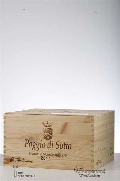 BRUNELLO DI MONTALCINO 2013 - Poggio Di Sotto - 6 Bottles - Owc 6
